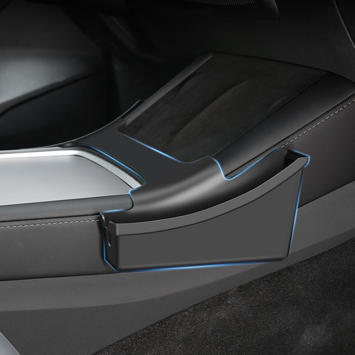 Center Control Side Storage Box for Tesla Model 3/Y