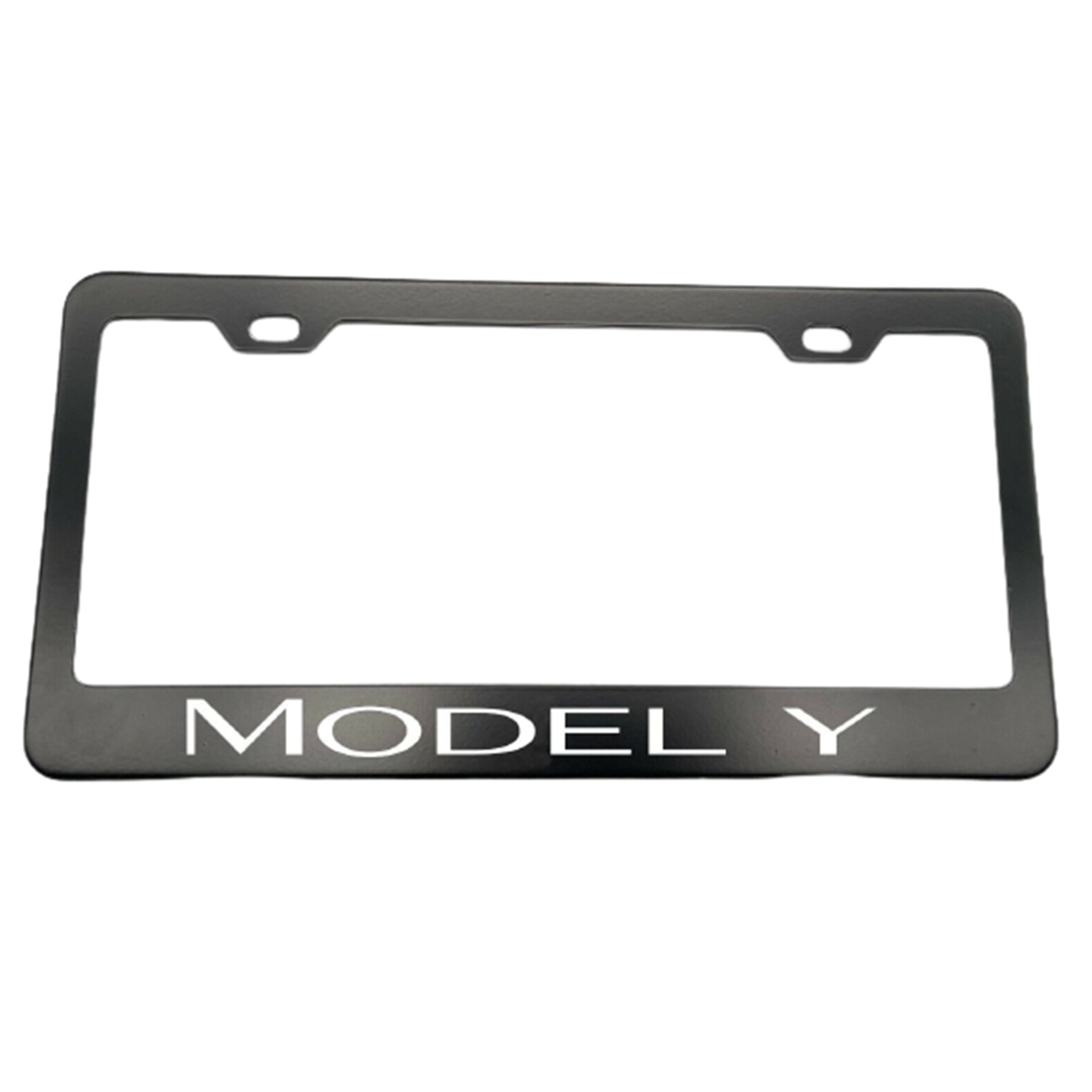 2pcs Tesla Model Y Front License Plate Frame