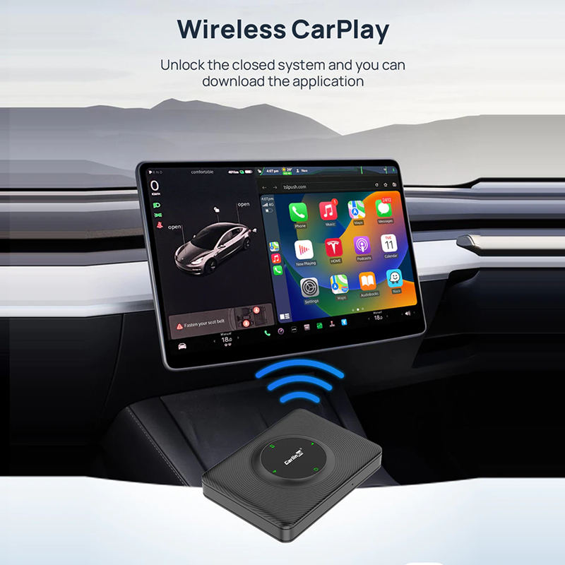 Wireless Carplay box for Tesla Model S/3/X/Y（2021-2023）