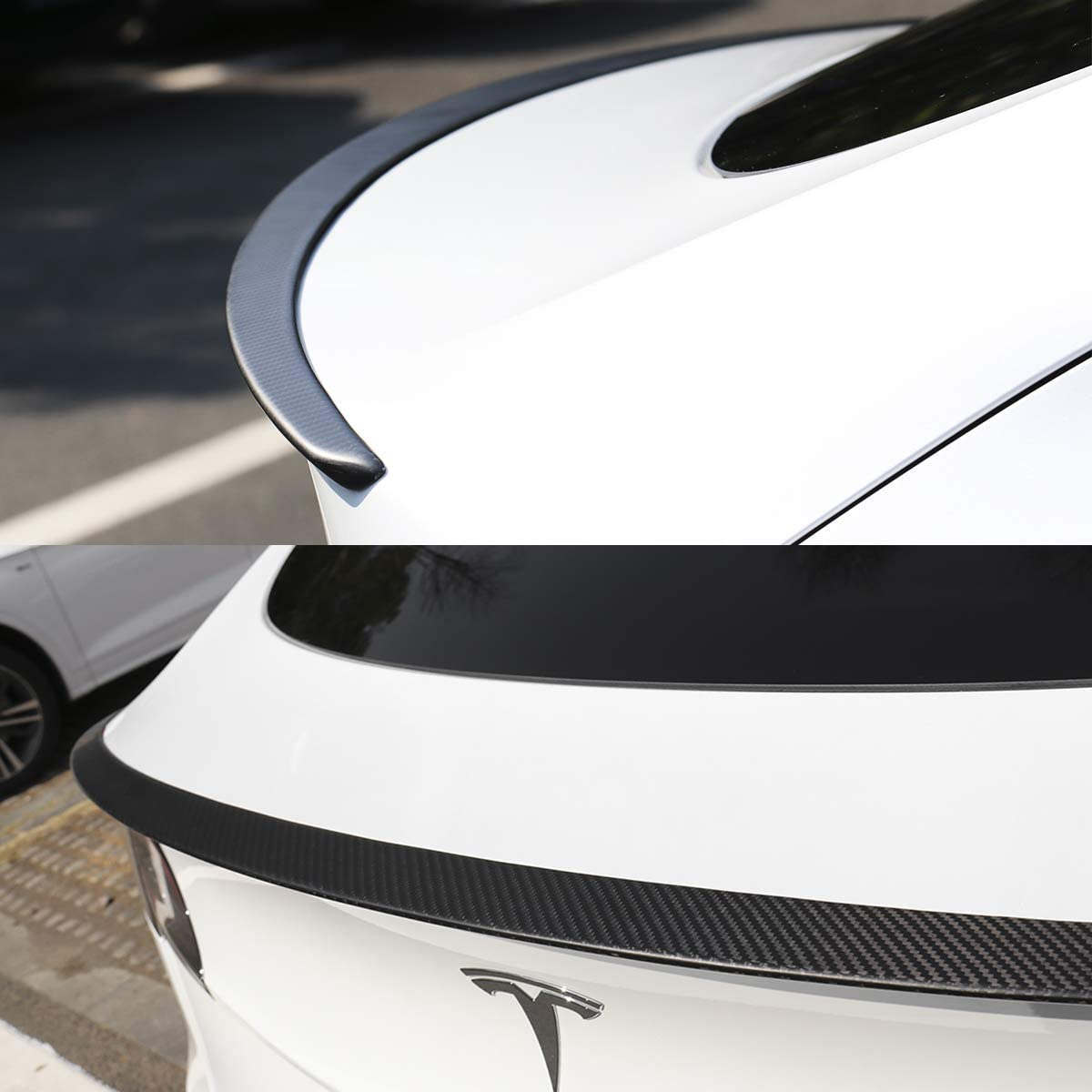 Tesla Model Y Carbon Fiber Spoiler - Real Molded Carbon Fiber