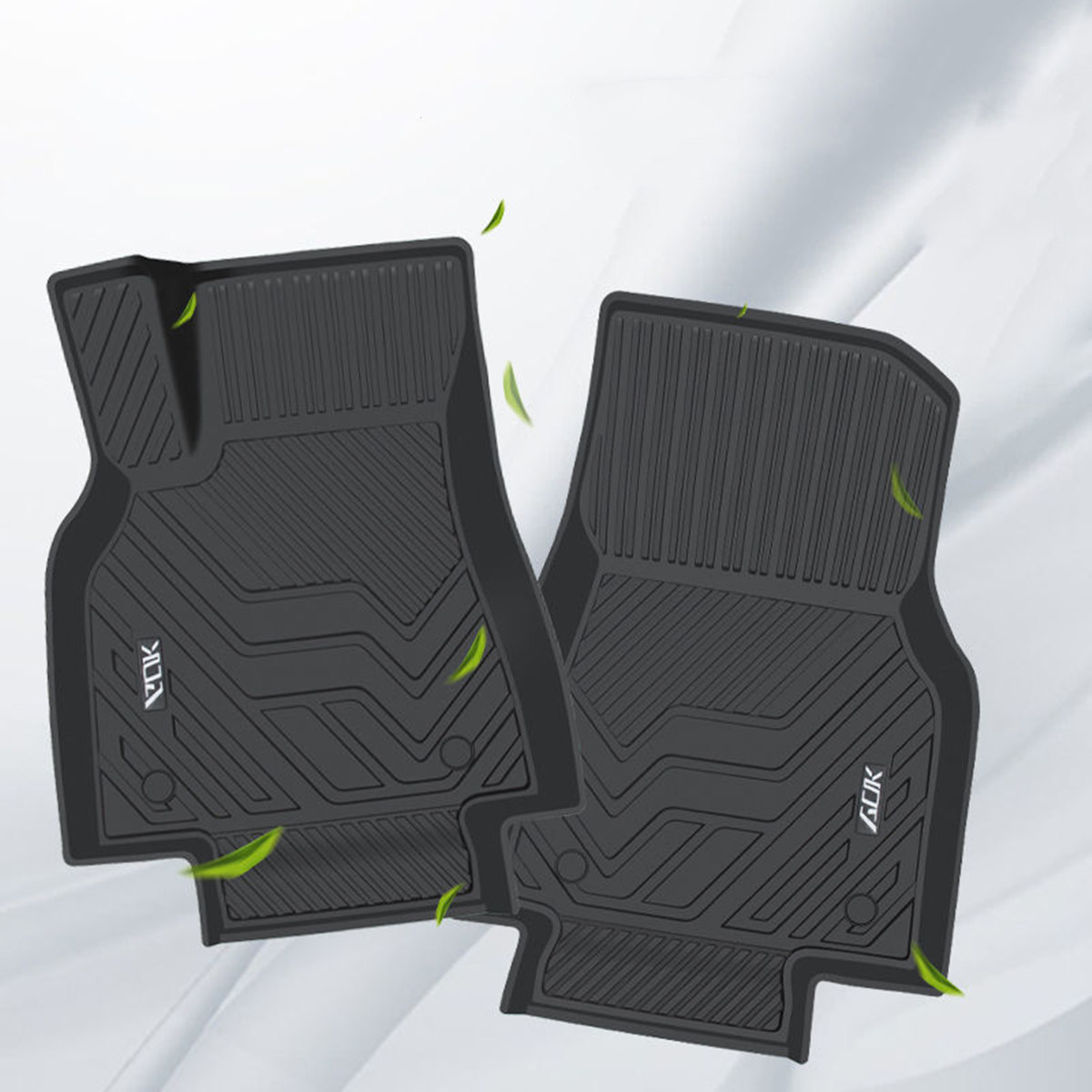 Tesla Model Y TPE Floor Mat - Left rudder-TESMAG