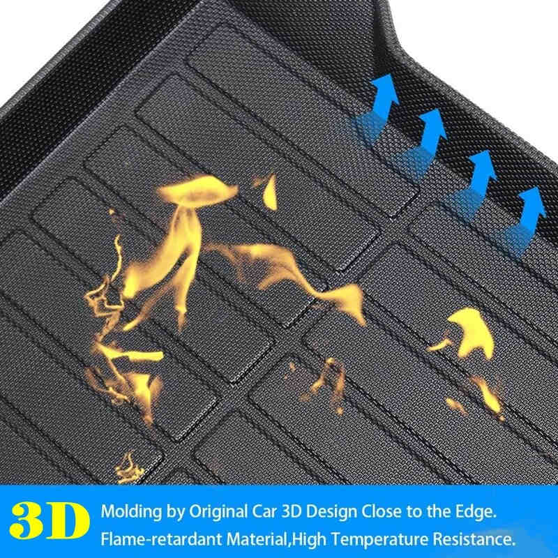 Floor Mats for the Tesla Model Y 3D - Left rudder