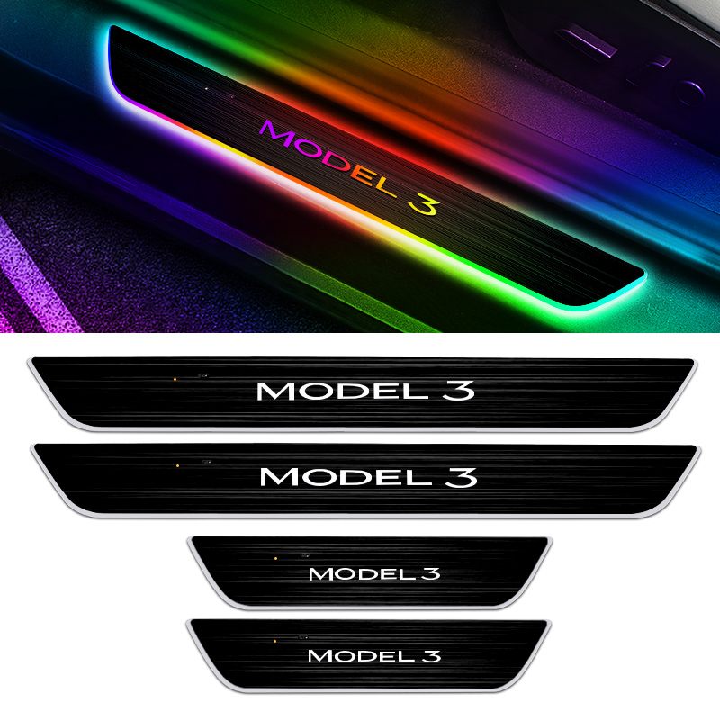 LED light threshold protector for Tesla Model 3/Y