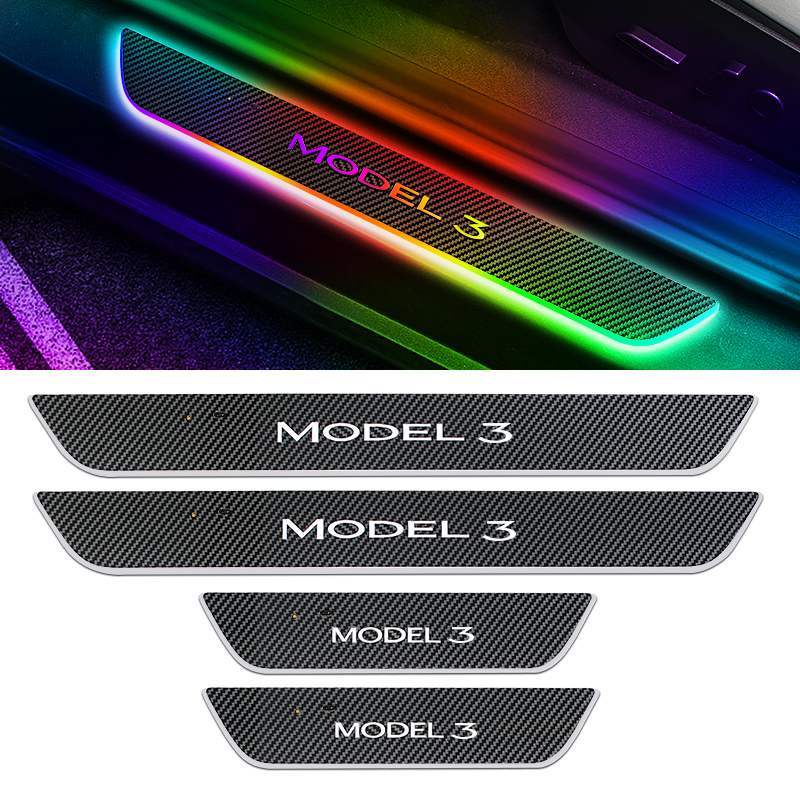 LED light threshold protector for Tesla Model 3/Y