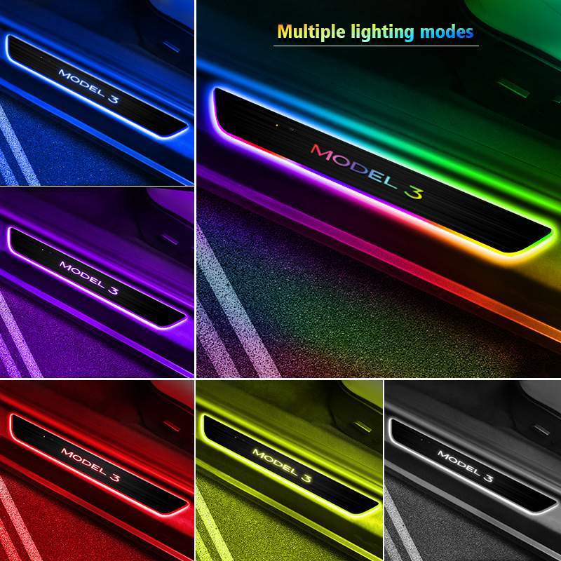 LED light threshold protector for Tesla Model 3/Y