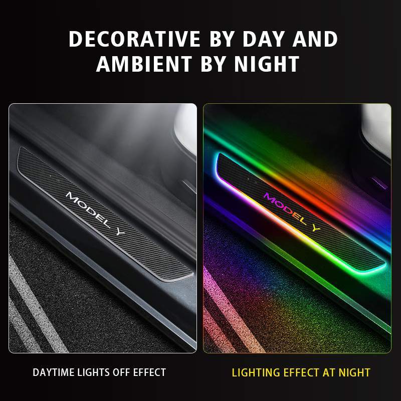 LED light threshold protector for Tesla Model 3/Y