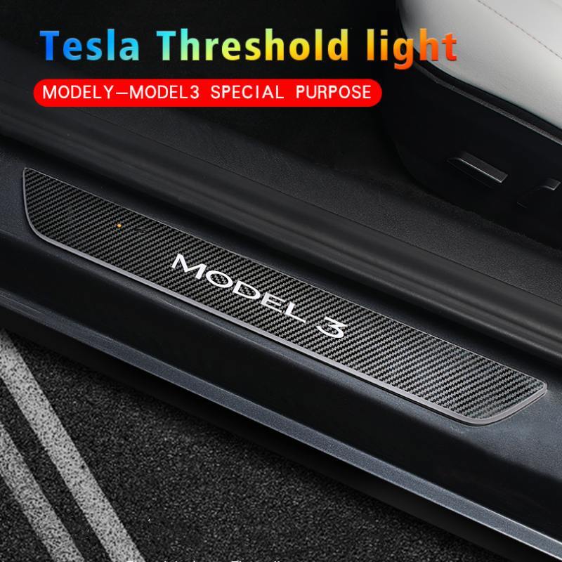 LED light threshold protector for Tesla Model 3/Y