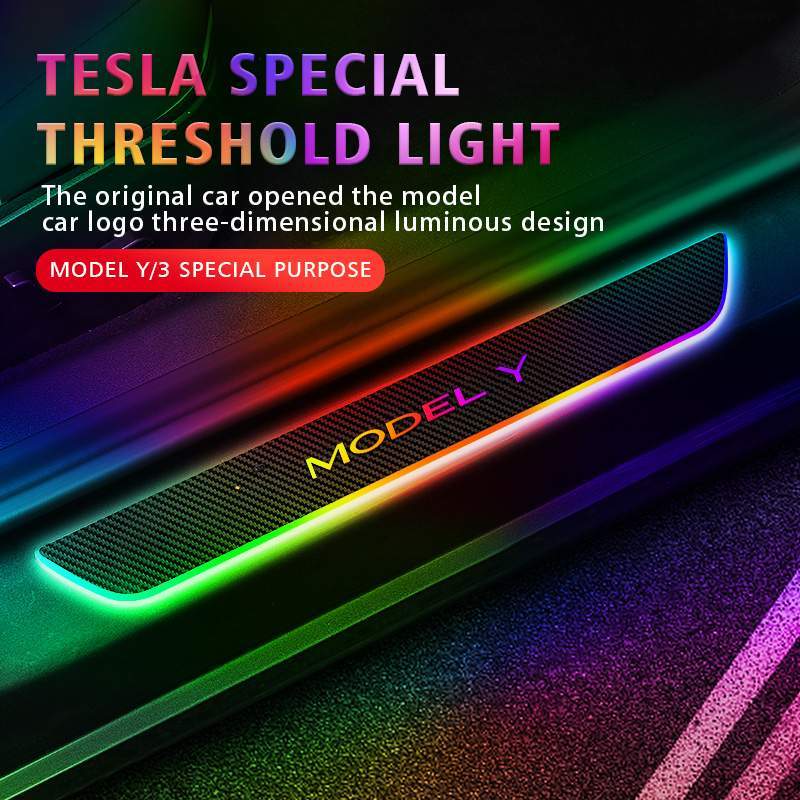 LED light threshold protector for Tesla Model 3/Y