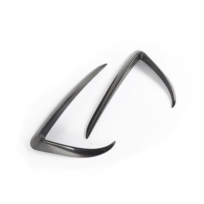 Trim for Tesla Model 3 Fog Lights (1 Pair) - Real Molded Carbon Fiber