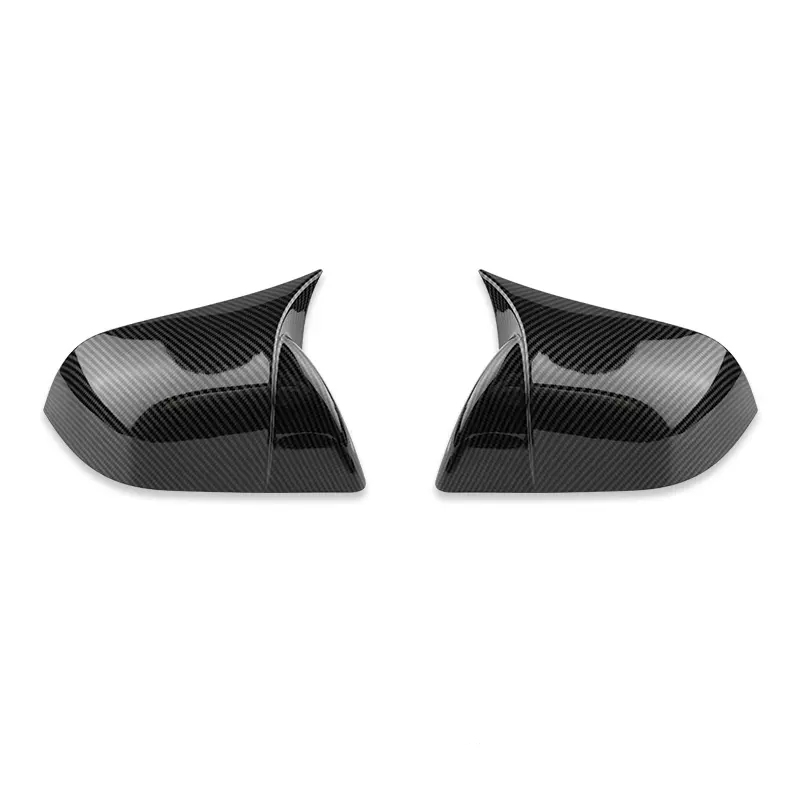 Tesla Model 3 Mirror Cover in the Shape of a Bullhorn