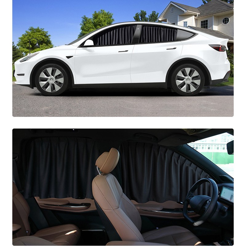 Side Window Sunshade Curtain for Tesla Model 3/Y