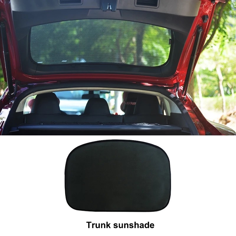 Tesla Model S Glass Roof Sunshade & Front And Rear Sunroof Shades