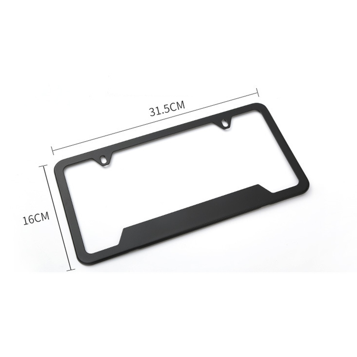 2pcs License Plate Frame for Tesla Model S/3/Y