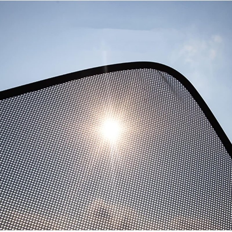 Tesla Model S Glass Roof Sunshade & Front And Rear Sunroof Shades