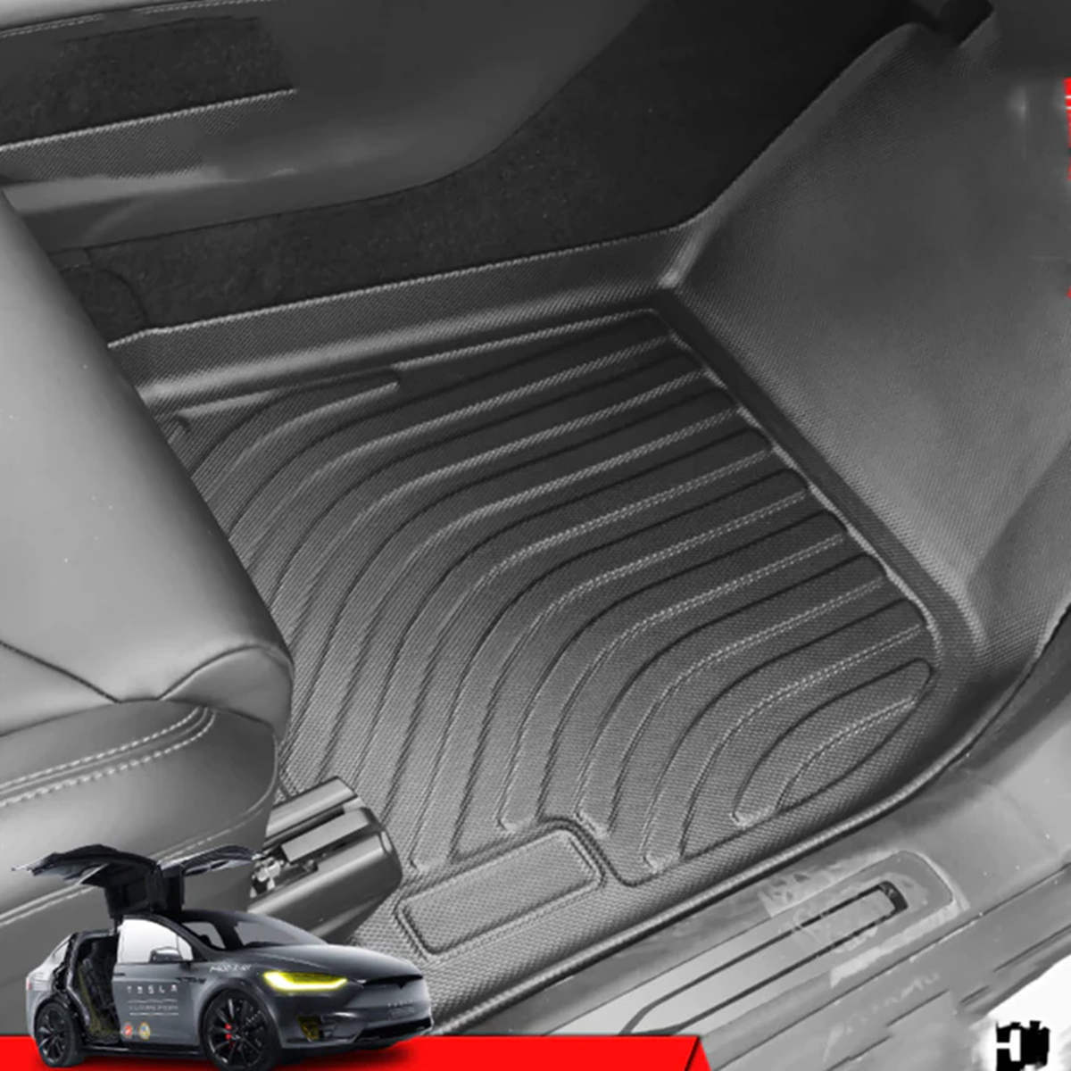 6 Seater Tesla Model X Floor Mat (20212024)