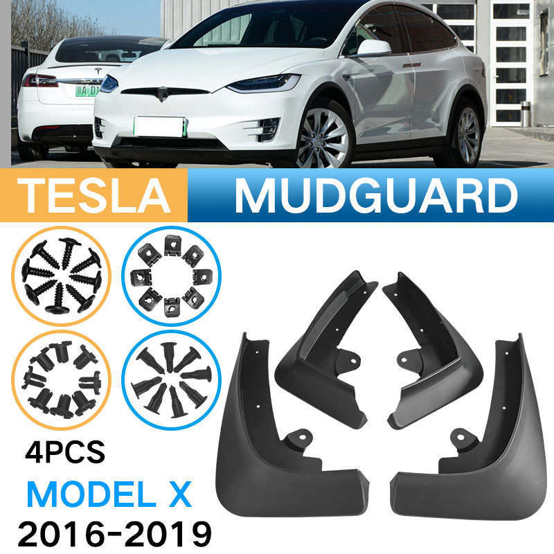 Mud Flaps for Tesla Model X（20162023）