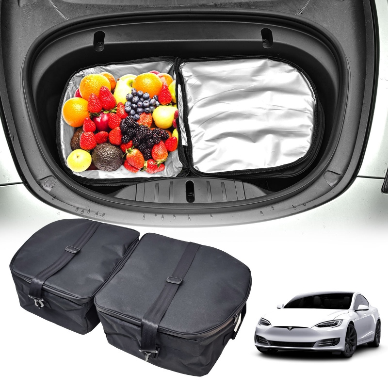  TSLAUCAY New Tesla Model Y Door Side Storage Box 4 PCS  Full-Cover Front and Rear Door Tray Organizer for Model Y TPE Door Slot  Tray Mats Interior Accessories Compatible with Model
