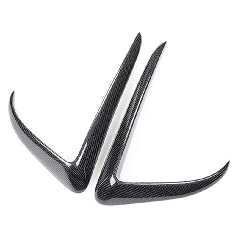 Trim for Tesla Model Y Fog Lights (1 Pair) - Real Molded Carbon Fiber