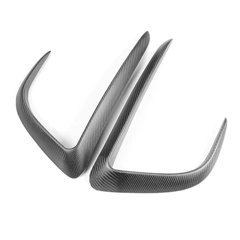 Trim for Tesla Model Y Fog Lights (1 Pair) - Real Molded Carbon Fiber