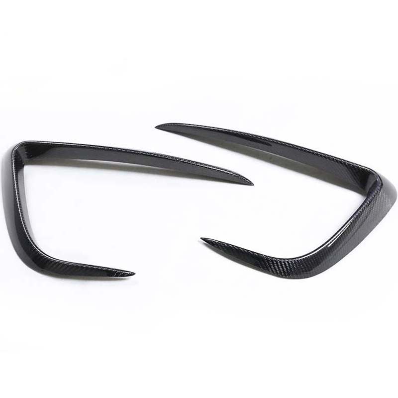 Trim for Tesla Model Y Fog Lights (1 Pair) - Real Molded Carbon Fiber