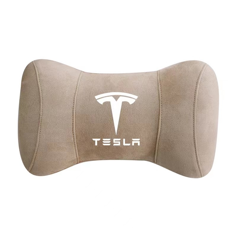 Solid Car Neck Pillow Compatible With Tesla Model 3/Y