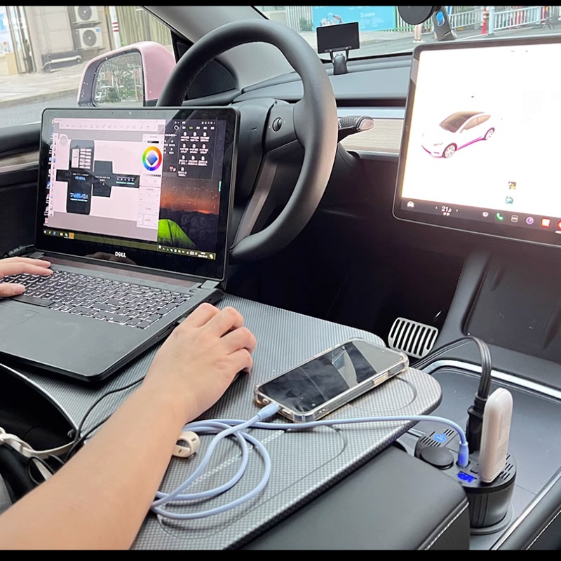 Formode Venture Placeret Car Power Inverter for Tesla Model 3/Y