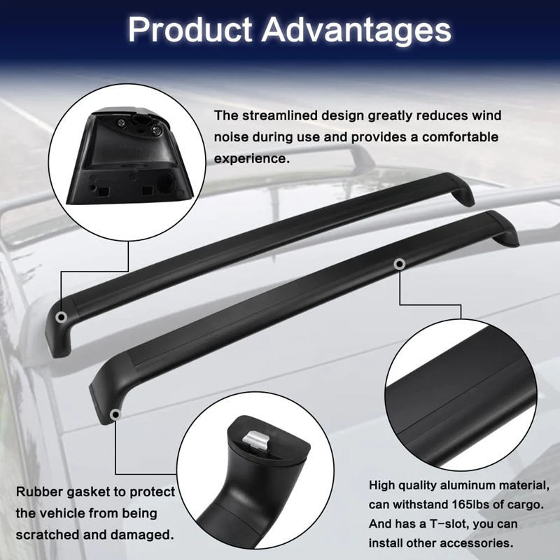 Tesla Model Y Roof Rack (set of 2) - With lock
