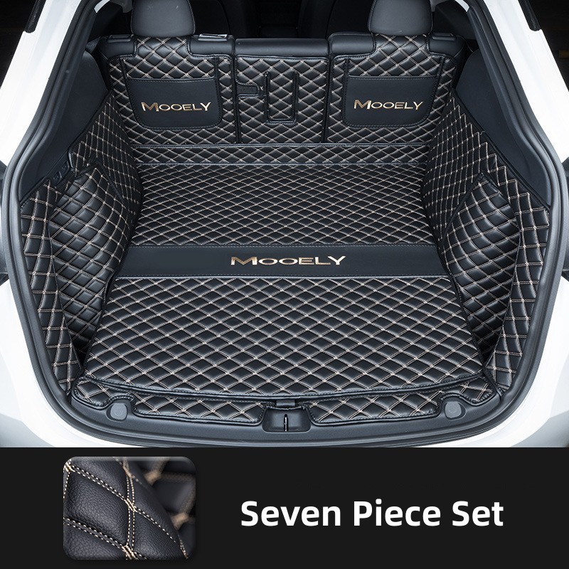 Trunk Cargo Liner for a Tesla Model Y (7 Piece Kit)