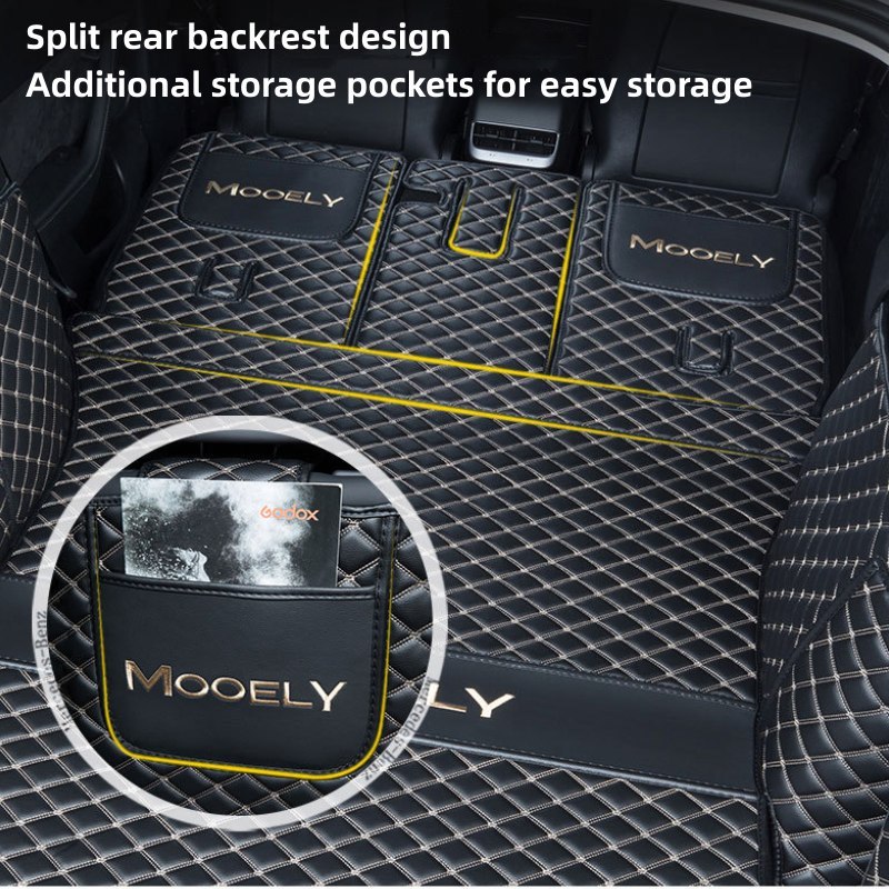 Trunk Cargo Liner for a Tesla Model Y (7 Piece Kit)