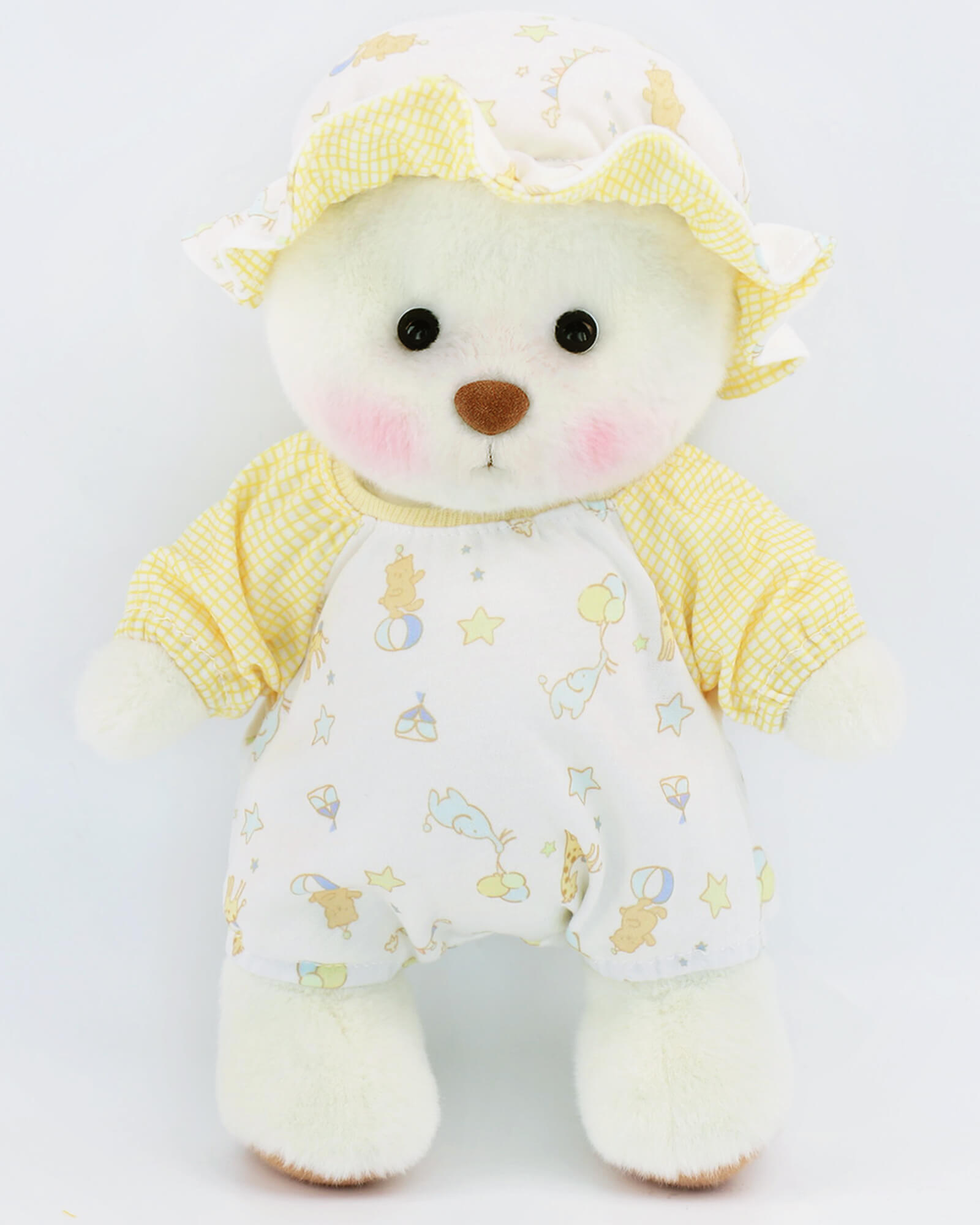 Beddingset.vip-Bedding Bear-Javier | Baby Pajamas Bear | Bedding Bear | Teddy Bear-White