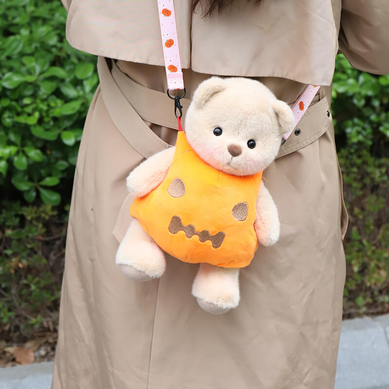 Pumpkin Bear Strap Bag(Bag Only)