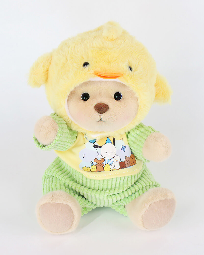 Yellow Balloon Duck Set of Three | Teddy Bear Clothes