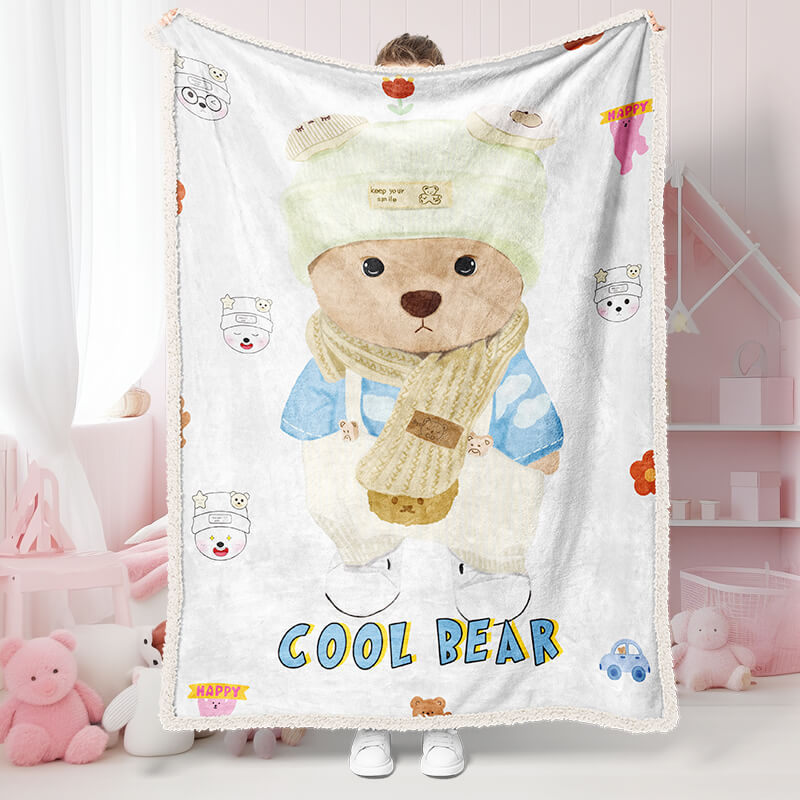 Cool Bear Bedding Bears Blanket