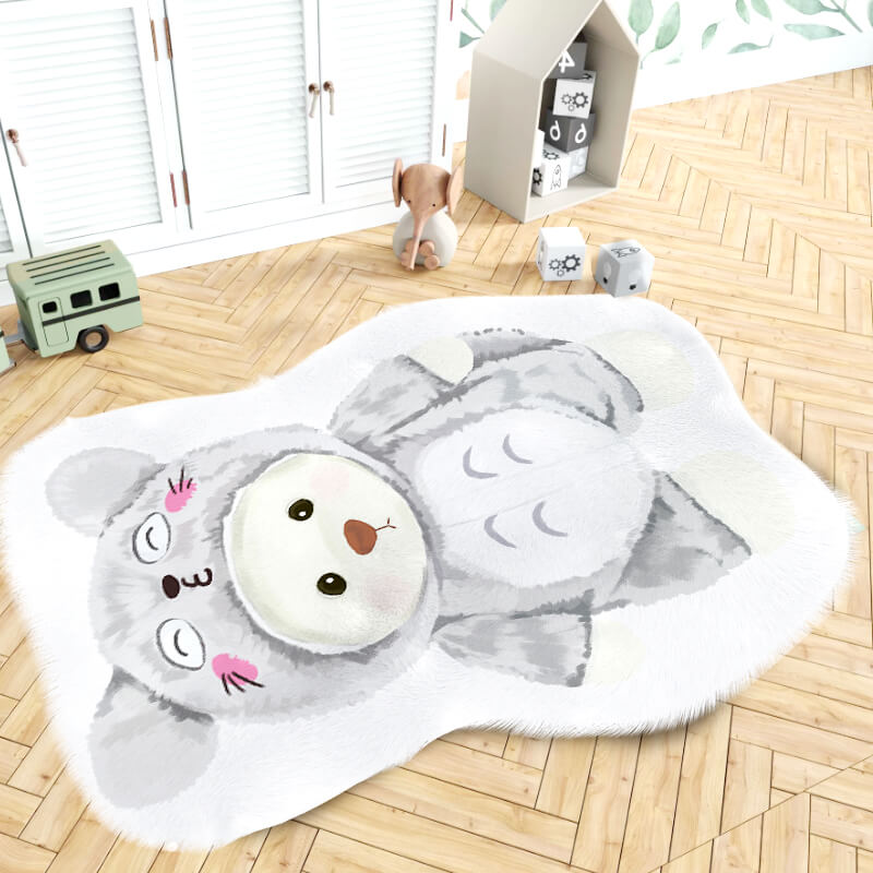 Totoro Faux Fur Bedding Bear Rugs（Pre-Order） | Teddy Bear Rug