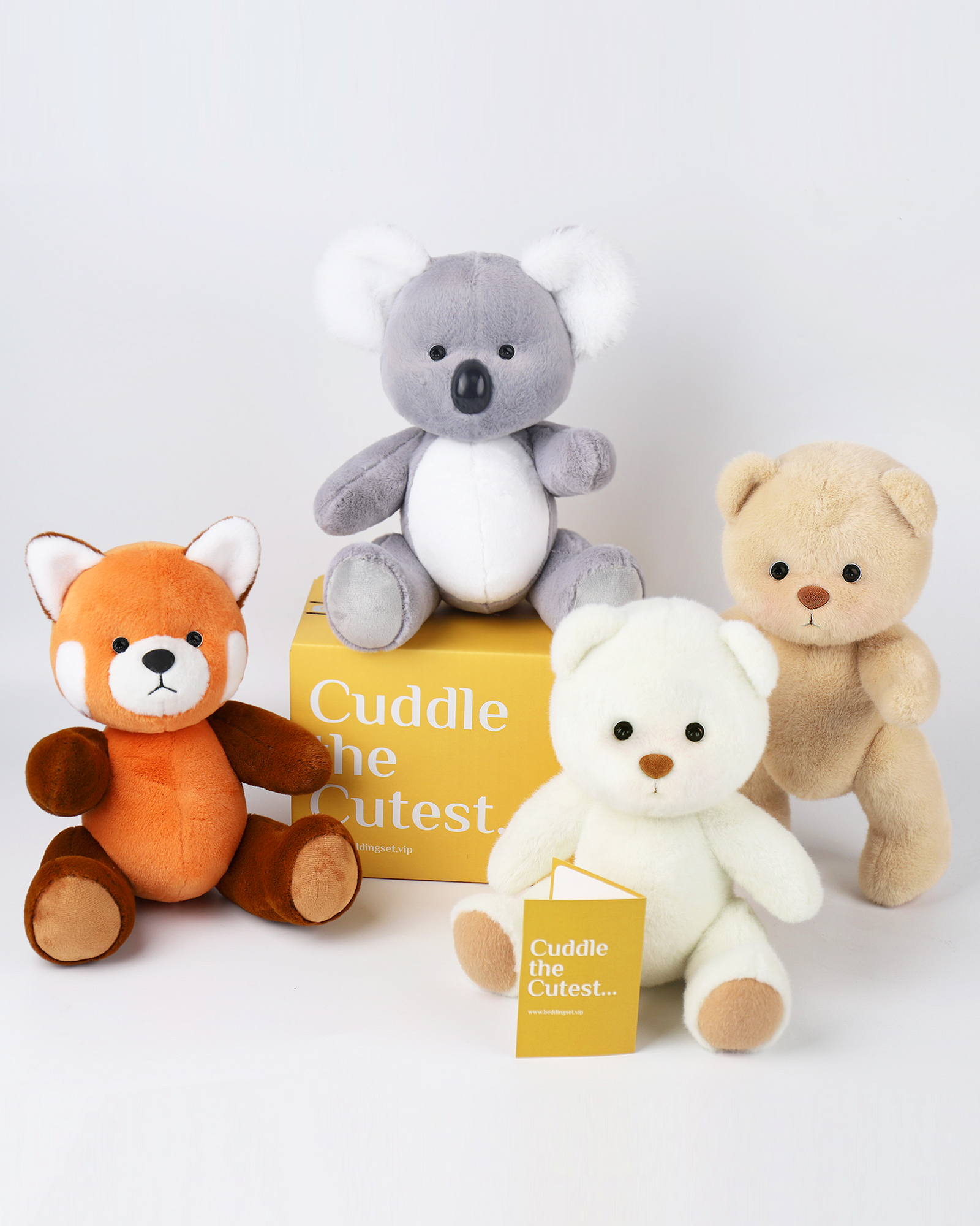 Cute Jointed Grey Koala | Jointed Animal Friends-Getahug