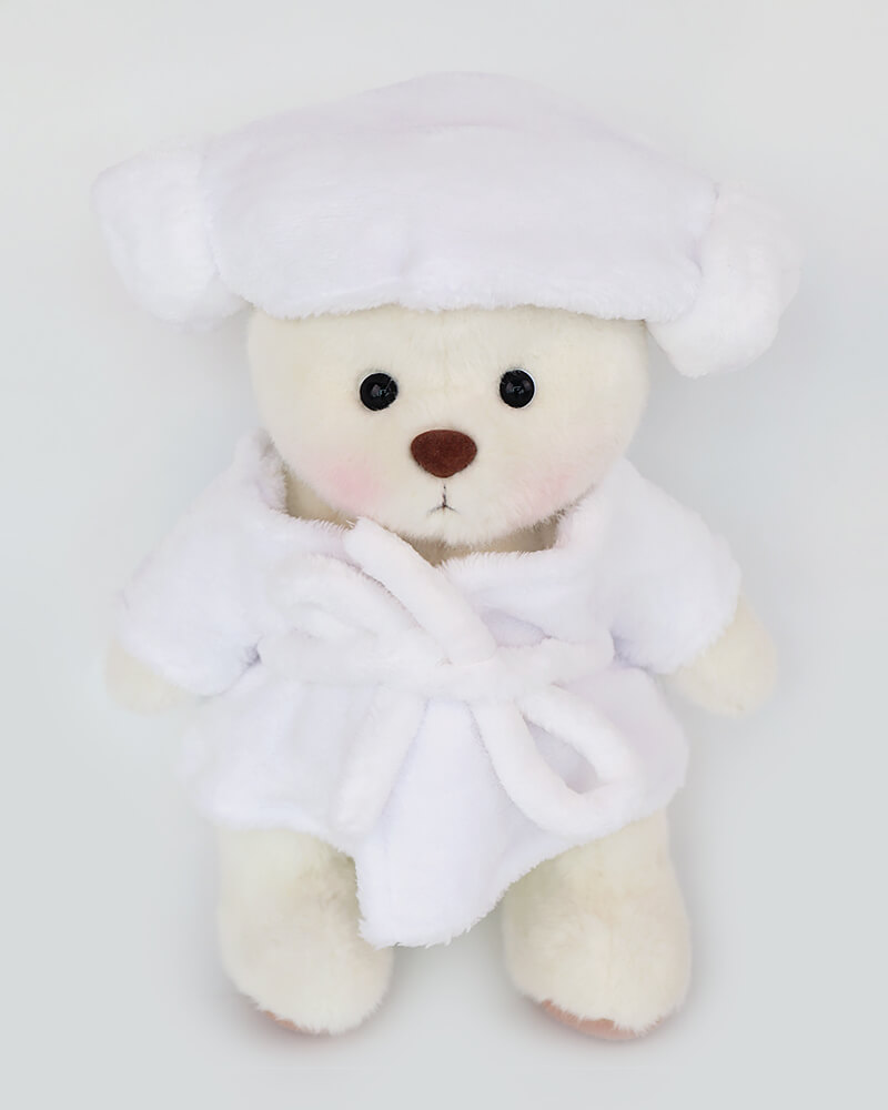 The Bathrobe Bear | Handmade Jointed Teddy Bear Gift-Getahug