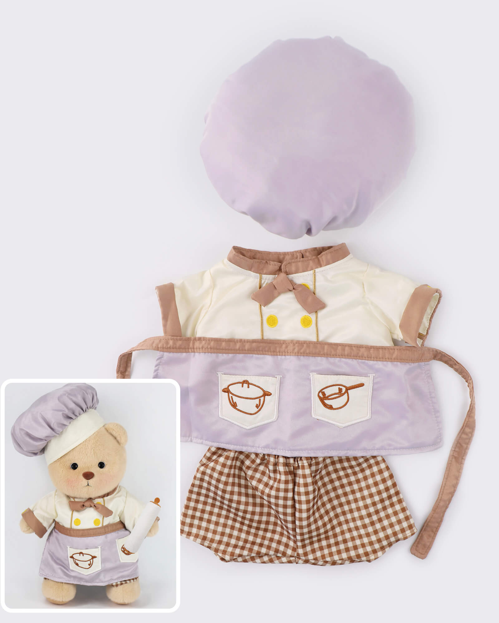 The Chef(Outfit Only) | Teddy Bear Clothes-Getahug