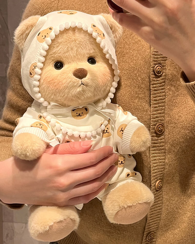 Teddy Pajamas Bear | Handmade Jointed Teddy Bear Gift-Getahug