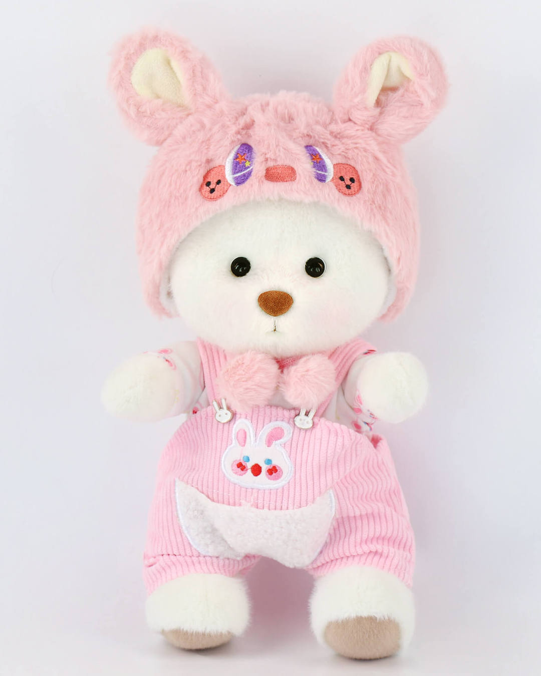 Pink Starry Bunny Bear 