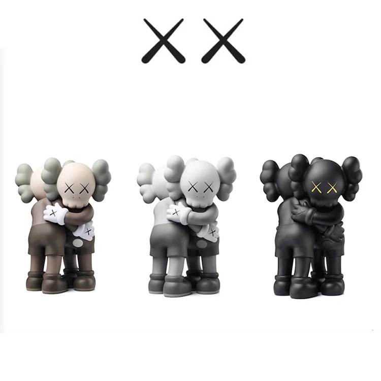 Best-selling 26CM 1.2KG Originalfake KAWS Together Companion detachable and Embrace the style for Original Box Action Figure model decorations gift