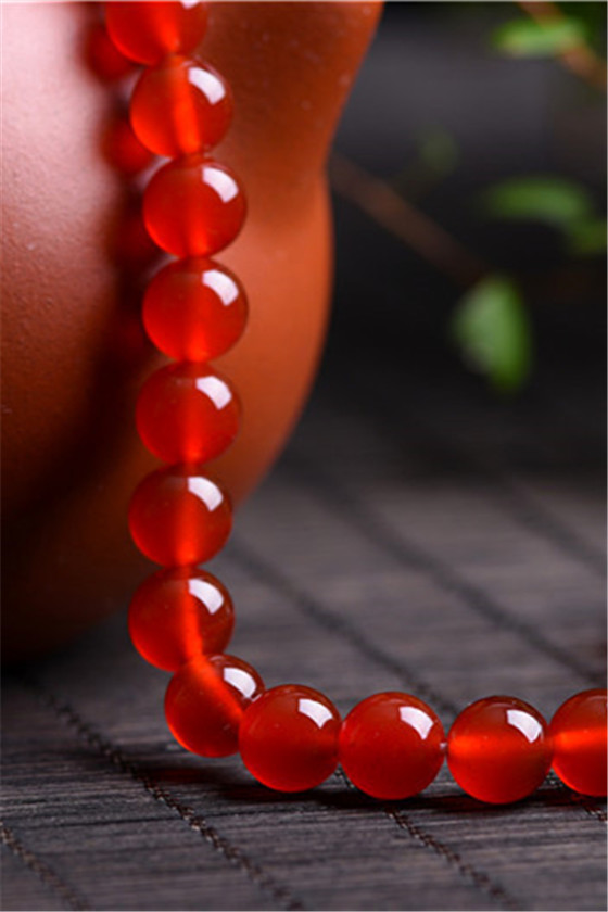 Ankupon  7A Natural Agate Gemstone Loose Beads Round 14mm Crystal Energy Stone Healing Power for Jewelry Making