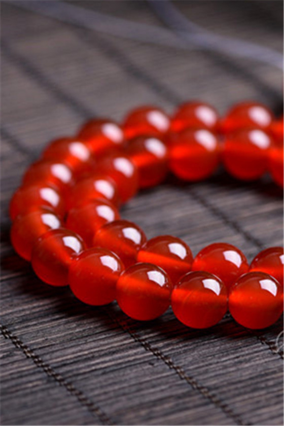 Ankupon  7A Natural Agate Gemstone Loose Beads Round 14mm Crystal Energy Stone Healing Power for Jewelry Making