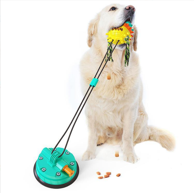 Dog Vacuum Suction Cup Tug-Of-War Toys