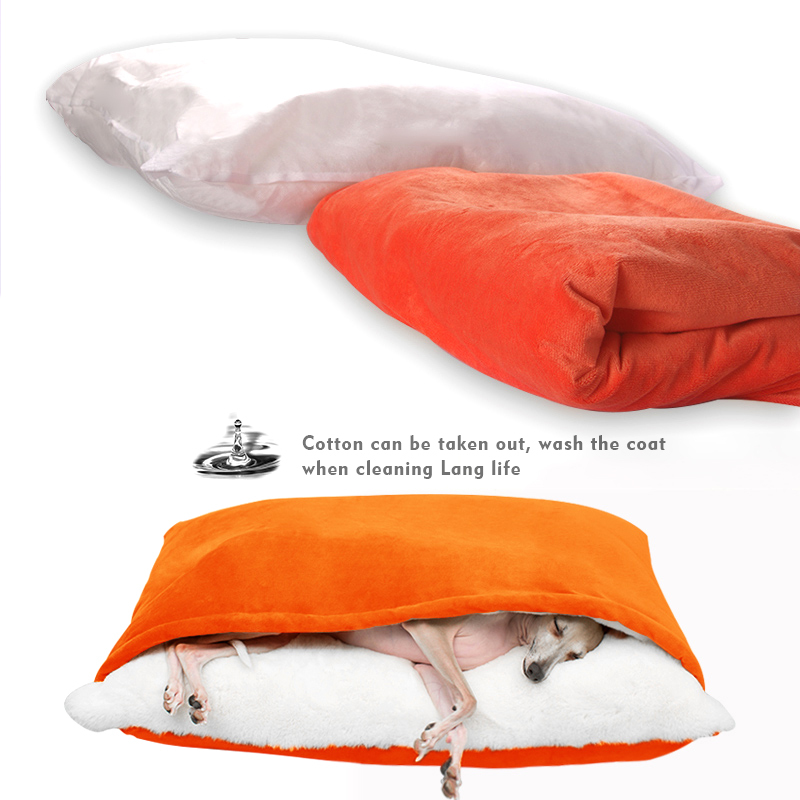 Winter Warm Detachable Sleeping Bag Dog Bed