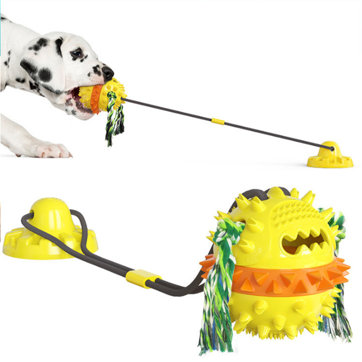 Dog Vacuum Suction Cup Tug-Of-War Toys