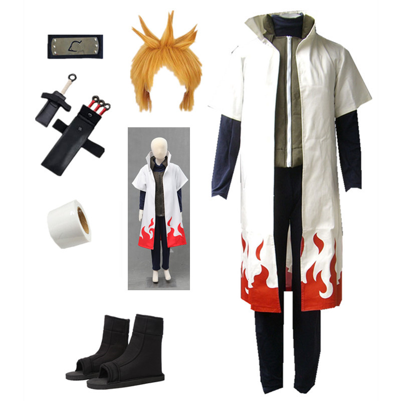 Naruto Namikaze Minato cosplay costume 