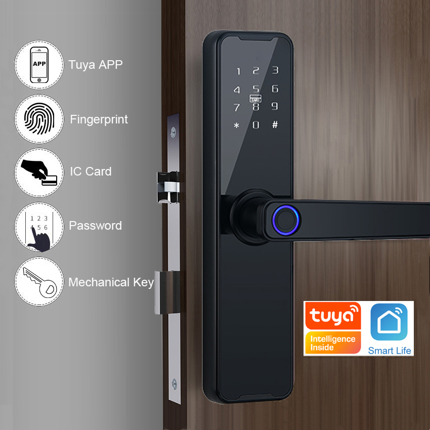 Smart Lock，Smart Locks，Keypad Door Lock，Smart Lock Front Door，Fingerprint Biometric Door Lock， Keypad Entry Door Lock，Digital Smart Door Lock 
