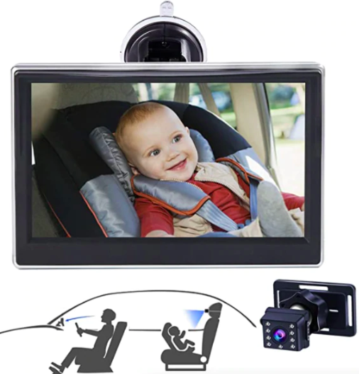Baby Car Mirror with Camera baby mirror for car