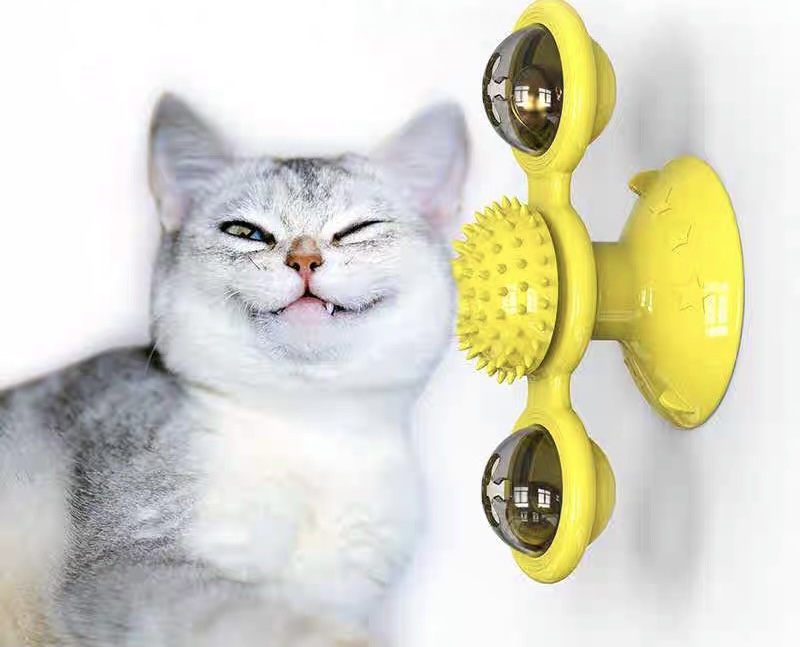 Auto cat self-grooming machine 