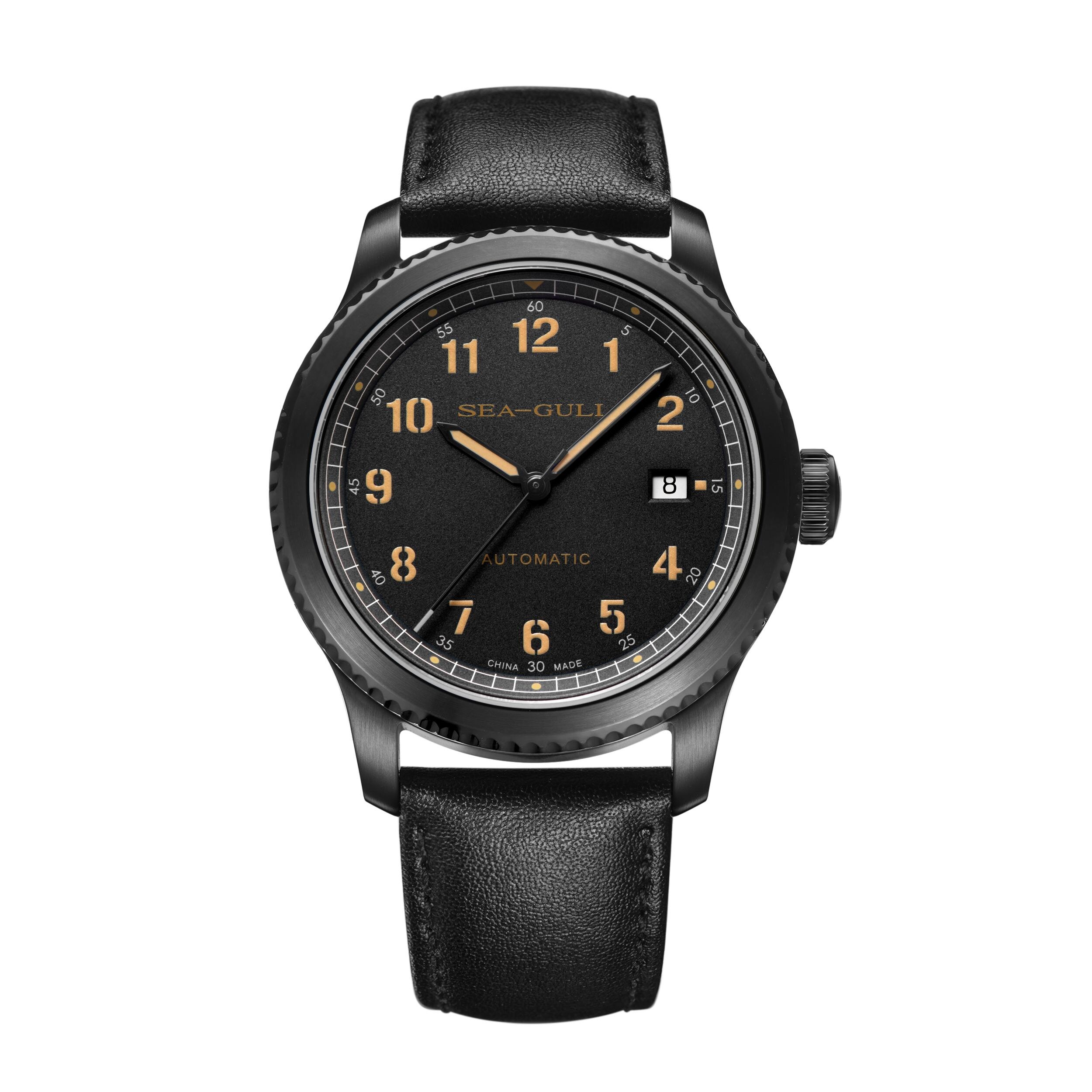 Seagull Men's Watch Fashion Leisure Sports Automatic Mechanical Watch Calendar Sapphire Commander Series  819.23.6081H